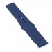 Ремешок - WB34 20 мм универсальный силикон на кнопке (dark blue) (227519)#1971278