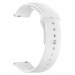 Ремешок - WB34 20 мм универсальный силикон на кнопке (white) (227518)#2069227