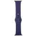 Ремешок для Apple Watch 42/44/45/49 мм силиконовый M/L (темно-синий)#2005962