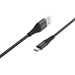 Кабель USB - Type-C Borofone BX29 Endurant (повр. уп.) 100см 3A  (black) (228532)#1976058