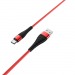 Кабель USB - Type-C Borofone BX32 Munificent (повр. уп) 100см 3A  (red) (228545)#1976054