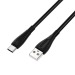 Кабель USB - Type-C Borofone BX38 Cool (повр. уп) 100см 3A  (black) (228550)#1976050