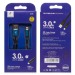 Кабель USB - Apple lightning SKYDOLPHIN S49L (повр. уп) 100см 3A  (blue) (223612)#1980777