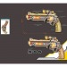 Игрушка Пистолет свет звук 7785 в пакете, шт#1981189