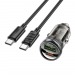 АЗУ HOCO Z53A (1-USB 18W/1-Type-C 30W,PD) + Type-C кабель (1м) (черный)#1978106
