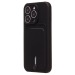 Чехол-накладка - SC304 с картхолдером для "Apple iPhone 15 Pro" (black) (228129)#2101313