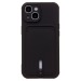 Чехол-накладка - SC304 с картхолдером для "Apple iPhone 15" (black) (228125)#1989602