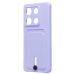Чехол-накладка - SC304 с картхолдером для "Infinix Note 30 Pro" (light violet) (228183)#2101331