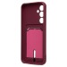 Чехол-накладка - SC304 с картхолдером для "Samsung Galaxy S23FE" (bordo) (228154)#2101356