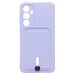 Чехол-накладка - SC304 с картхолдером для "Samsung Galaxy S23FE" (light violet) (228155)#1988854