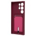 Чехол-накладка - SC304 с картхолдером для "Samsung Galaxy S24 Ultra" (bordo) (228146)#2140102