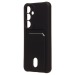 Чехол-накладка - SC304 с картхолдером для "Samsung Galaxy S24" (black) (228137)#2101345