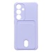 Чехол-накладка - SC304 с картхолдером для "Samsung Galaxy S24" (light violet) (228139)#1988852