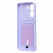Чехол-накладка - SC304 с картхолдером для "Xiaomi Poco C65" (light violet) (225746)#2104980