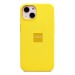 Чехол-накладка Silicone Case SafeMag с анимацией для "Apple iPhone 13" (lemon zest) (227990)#1983742