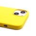 Чехол-накладка Silicone Case SafeMag с анимацией для "Apple iPhone 13" (lemon zest) (227990)#1999335