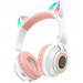 Bluetooth-наушники полноразмерные Borofone BO18 cat ear (повр. уп.) (white) (229084)#1980739