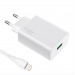 Адаптер сетевой VIXION PRO VH-02i (1-USB/2.4A) + кабель Apple Lightning (1м) (белый)#2001131