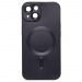 Чехол силиконовый iPhone 14 Magsafe черный#2081120