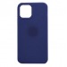 Чехол copy original силиконовый iPhone 15 темно синий#1982256