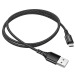 Кабель USB - micro USB Borofone BX54 Ultra bright (повр. уп.) 100см 2,4A  (black) (229186)#1983658