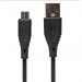 Кабель USB - micro USB SKYDOLPHIN S20V (повр. уп.) 100см 2,4A  (black) (229209)#1986545