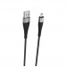 Кабель USB - micro USB Borofone BX32 Munificent (повр. уп) 100см 2,4A  (black) (229272)#1987864