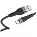 Кабель USB - Type-C Borofone BX46 (повр. уп) 100см 3A  (black) (229275)#1988040