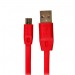 Кабель USB - micro USB Brera Black Diamond (повр.уп) 100см 1,5A  (red) (229326)#1988288