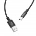 Кабель USB - Type-C Hoco X14 Times Speed (повр. уп) 100см 3A  (black) (229319)#2034425