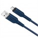 Кабель USB - micro USB Hoco X59 Victory PD (повр.уп) 100см 2,4A  (blue) (229503)#1987563