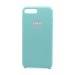 Чехол Silicone Case с лого для Apple iPhone 7/8 Plus (044) мятный#1986573