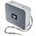 Колонка WALKER WSP-100, Bluetooth, 5Вт*1, стереопара TWS, серая#1989869