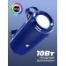 Колонка WALKER WSP-140, Bluetooth, 5Вт*2, подсветка, синяя#1989793