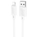 Кабель USB - Apple lightning Hoco X88 (повр.уп.) 100см 2,4A  (white) (230747)#1989734