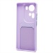 Чехол-накладка - SC337 с картхолдером для "OPPO Reno 11" (light violet) (228849)#2088155