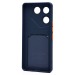 Чехол-накладка - SC337 с картхолдером для "TECNO Camon 20 Pro 5G" (dark blue) (228842)#2000937