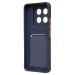 Чехол-накладка - SC337 с картхолдером для "Xiaomi 14 Pro" (dark blue) (228830)#2088201