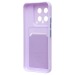 Чехол-накладка - SC337 с картхолдером для "Xiaomi 14" (light violet) (228828)#2088188