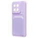 Чехол-накладка - SC337 с картхолдером для "Xiaomi 14" (light violet) (228828)#2088189