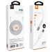 Кабель Type-C - Lightning (для iPhone) WUW X188 2метра PD 27W  Белый#2118370