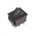 Переключатель c фиксацией KCD4-101/D on-off-on 6 контактов 15A, 250В (чёрный)#2135652