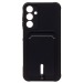 Чехол-накладка - SC304 с картхолдером для "Samsung Galaxy A25 5G" (black) (227445)#1999300