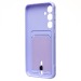 Чехол-накладка - SC304 с картхолдером для "Samsung Galaxy A55" (light violet) (228729)#1999318