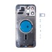 Корпус для iPhone 13 Pro Max Голубой - Премиум#2005127