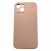 Чехол iPhone 15 Silicone Case (Full Camera/c Лого) №19 Розовый Песок#2001400