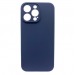 Чехол iPhone 15 Pro Max Silicone Case (Full Camera/c Лого) №08 Полуночный Синий#2001422