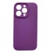 Чехол iPhone 15 Pro Max Silicone Case (Full Camera/c Лого) №30 Фиолетовый#2001349