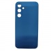 Чехол силиконовый Samsung A35 Silicone Cover без лого синий#2048432