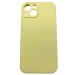 Чехол iPhone 13 Silicone Case (Full Camera/c Лого) №60 Молочный Желтый#2000477